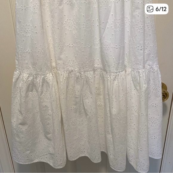 NWT Lilly Pulitzer Nikole Strapless Eyelet Midi Dress - Picture 6 of 11